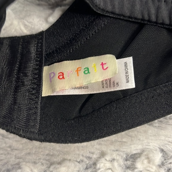 Parfait Underwire Black and Nude Bra 34FF - Picture 5 of 7